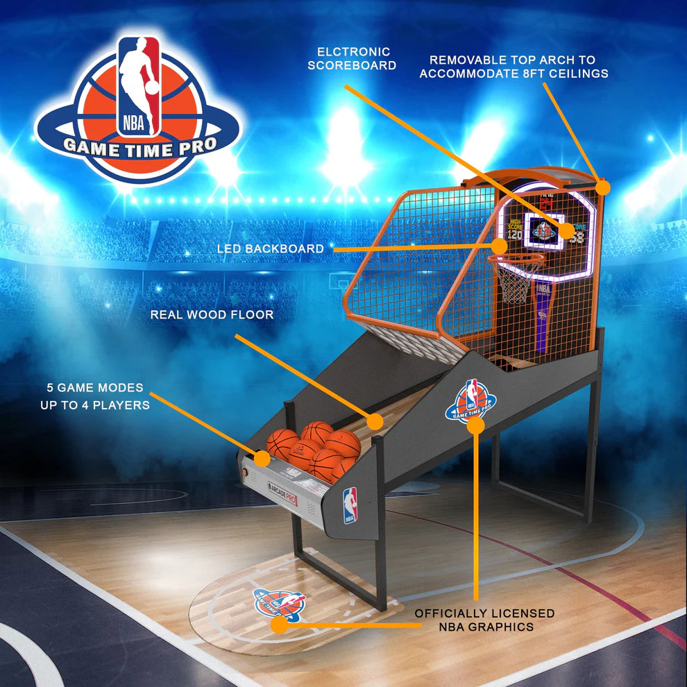 NBA Game Time Pro Basketball (Non-coin)