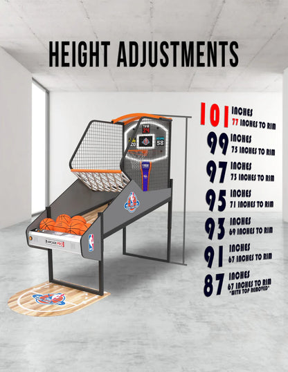 NBA Game Time Pro Basketball (Non-coin)