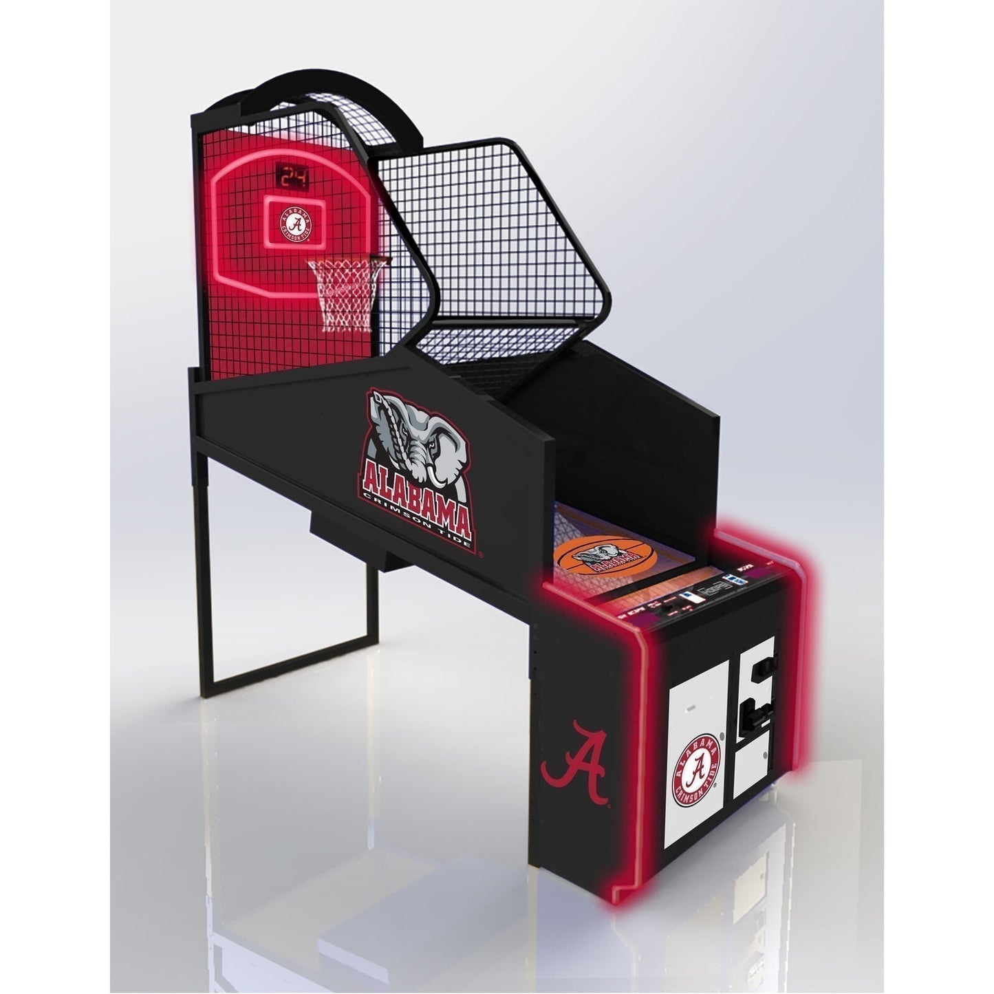 Collegiate Hoops Basketball - Coin-Operated