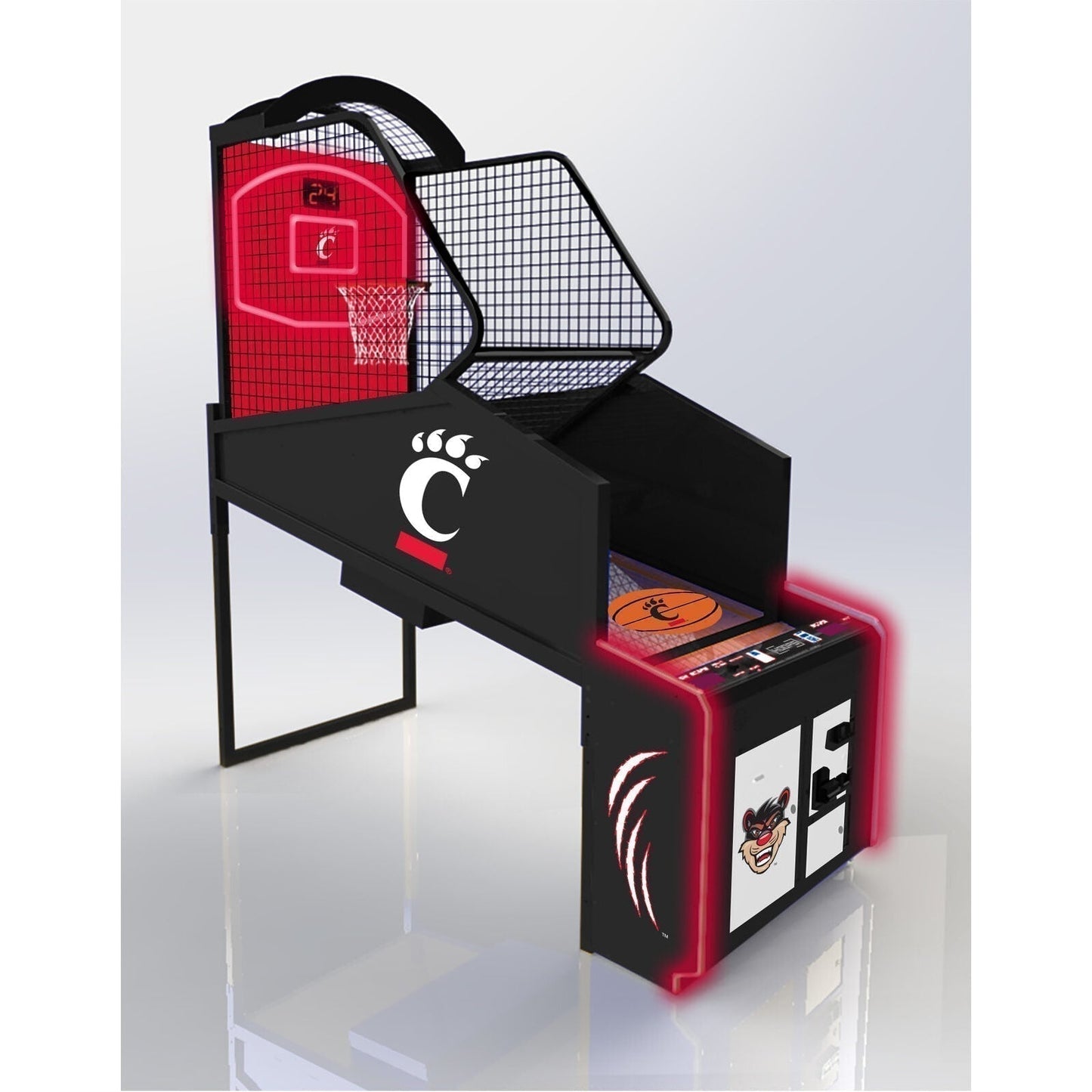 Collegiate Hoops Basketball - Coin-Operated