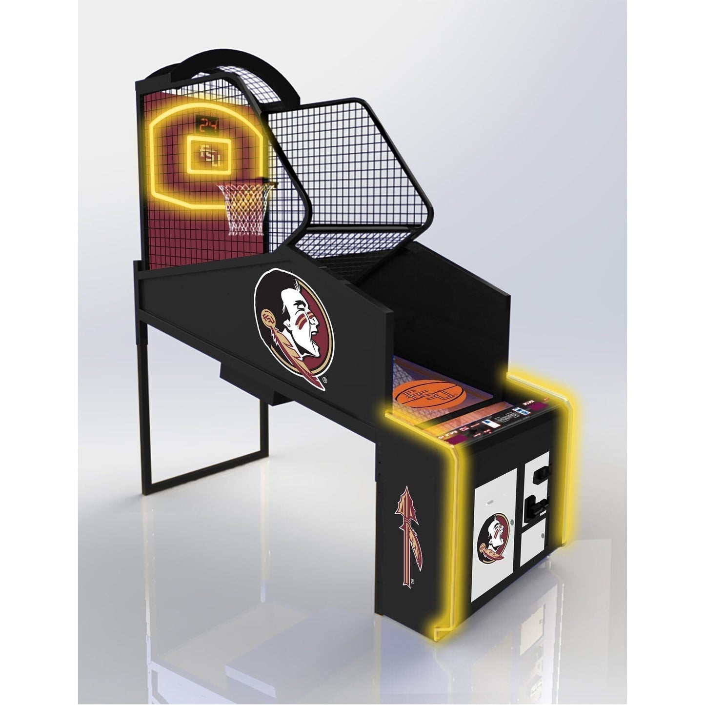 Collegiate Hoops Basketball - Coin-Operated