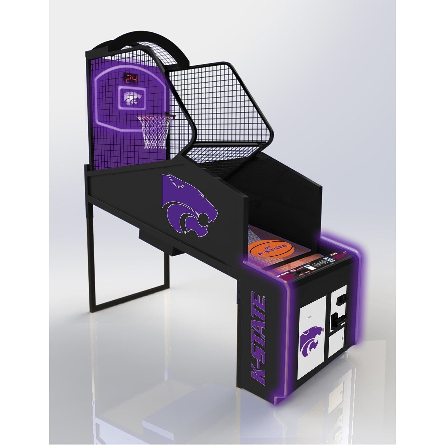 Collegiate Hoops Basketball - Coin-Operated