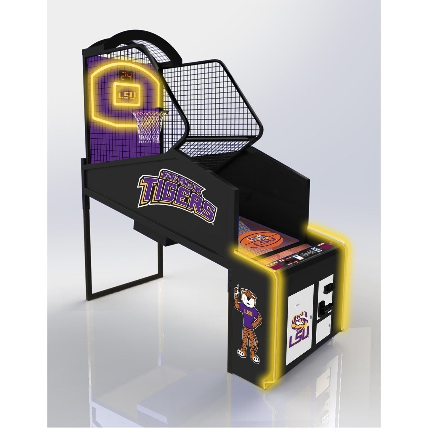 Collegiate Hoops Basketball - Coin-Operated