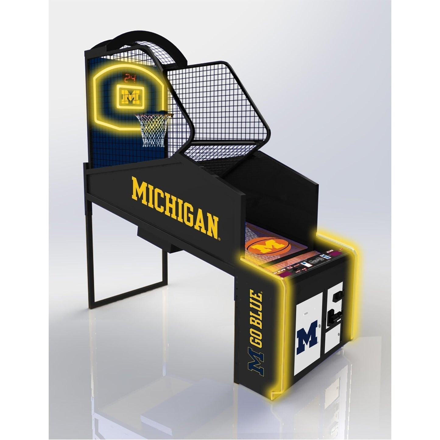 Collegiate Hoops Basketball - Coin-Operated