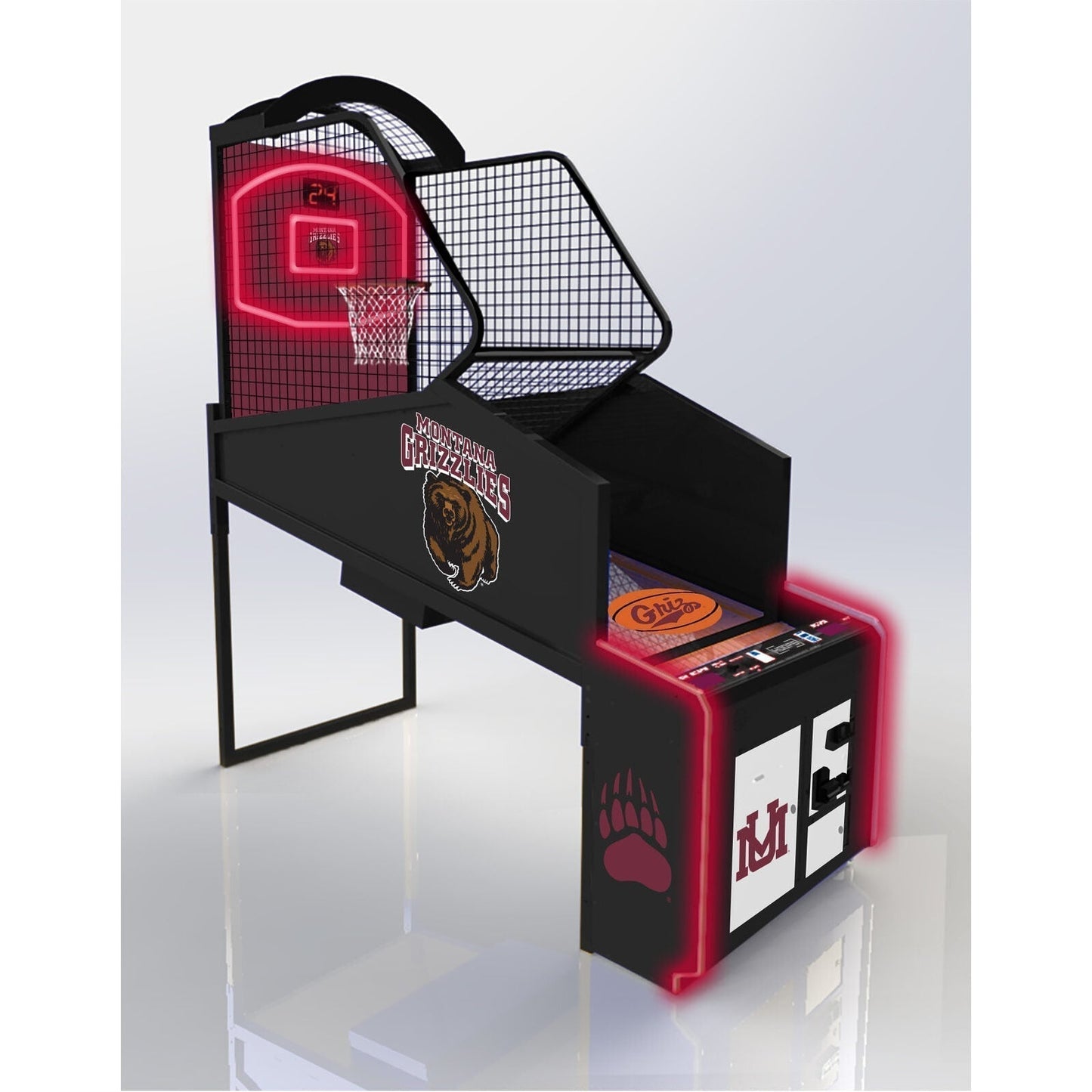 Collegiate Hoops Basketball - Coin-Operated