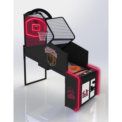 Collegiate Hoops Basketball - Coin-Operated
