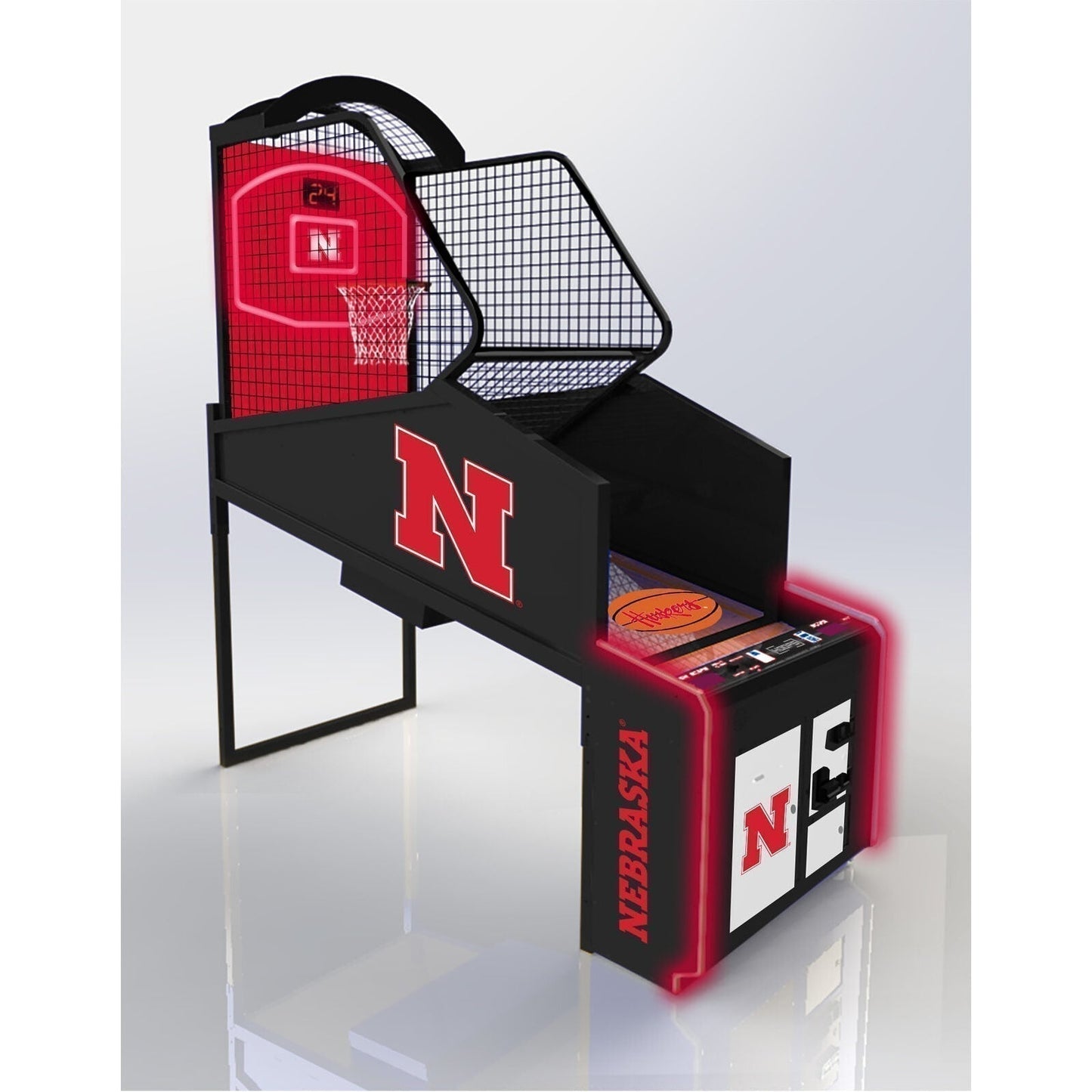 Collegiate Hoops Basketball - Coin-Operated