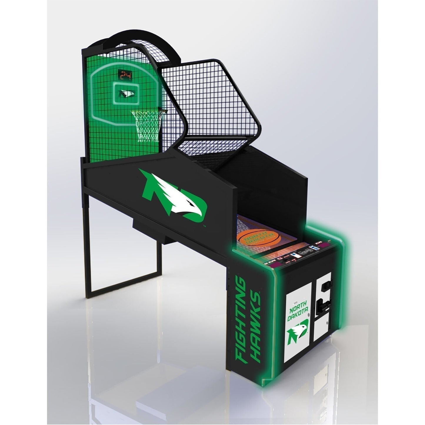 Collegiate Hoops Basketball - Coin-Operated