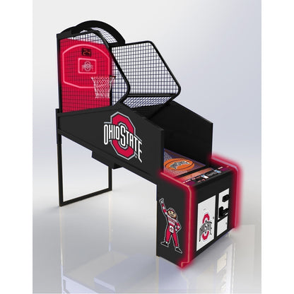 Collegiate Hoops Basketball - Coin-Operated