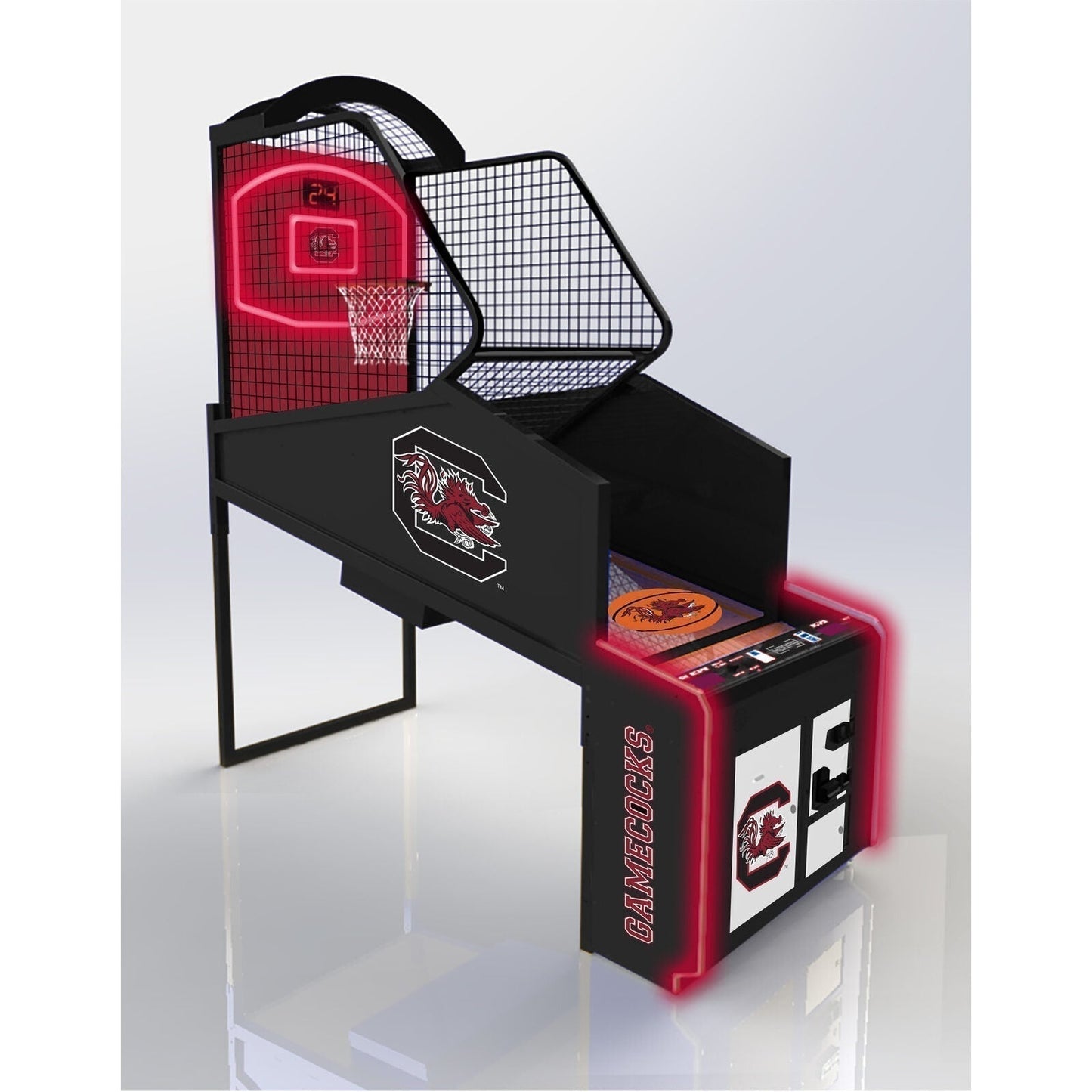 Collegiate Hoops Basketball - Coin-Operated