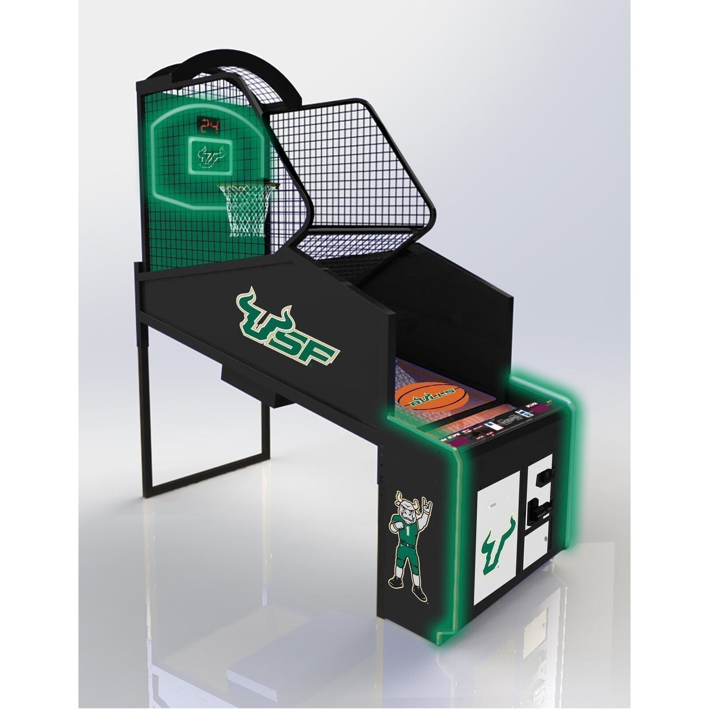 Collegiate Hoops Basketball - Coin-Operated