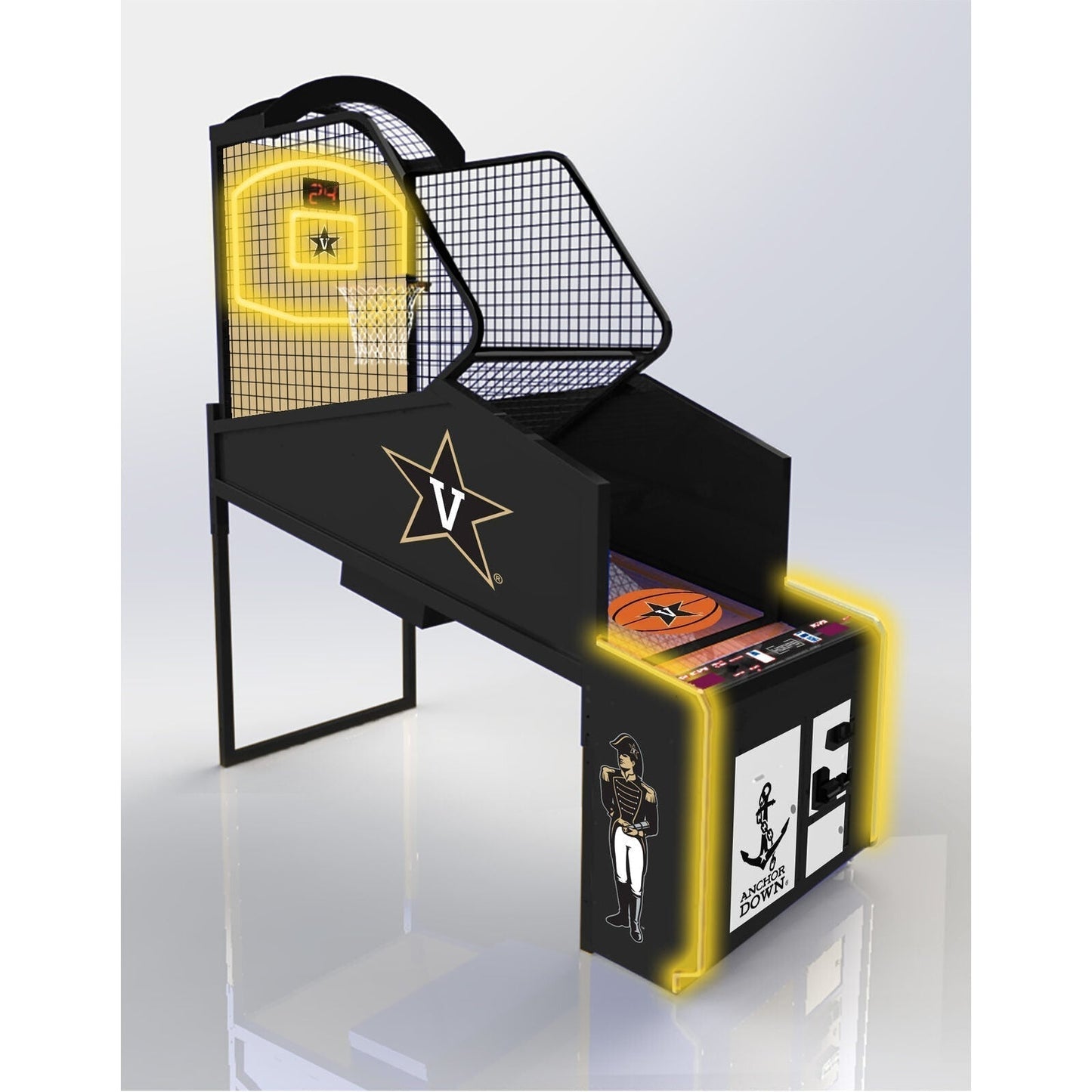 Collegiate Hoops Basketball - Coin-Operated